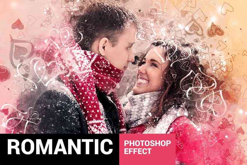 Valentinum - Sweethearts Photoshop Action