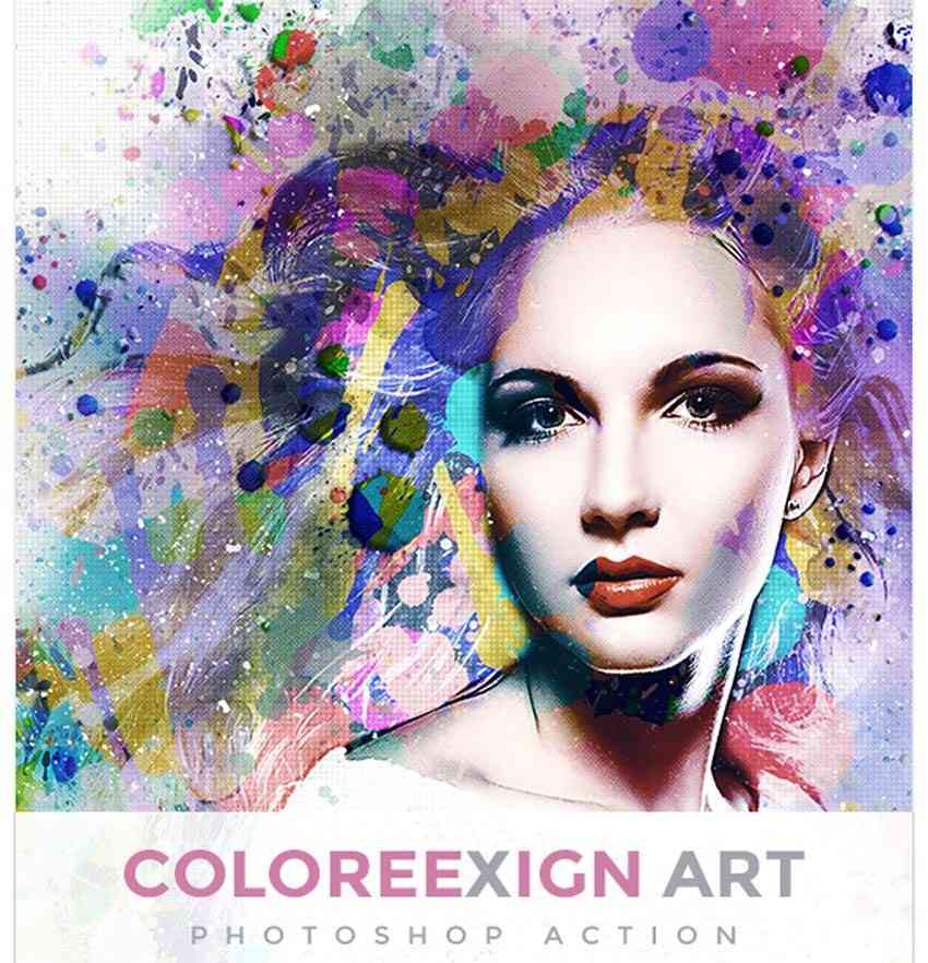 ColoreeXign Art Photoshop Action
