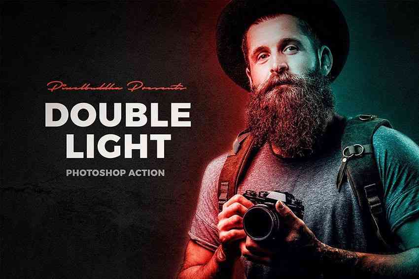 Double Light Photoshop Action