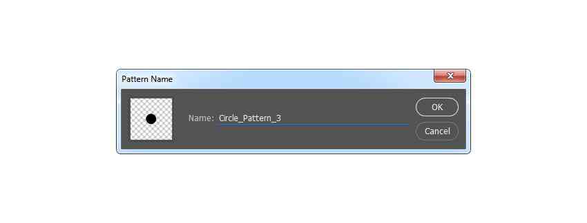 Defining new pattern named Circle_Pattern_3