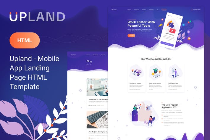 100pic upland mobile app html template L693BH6 O0X49dD6 01 17