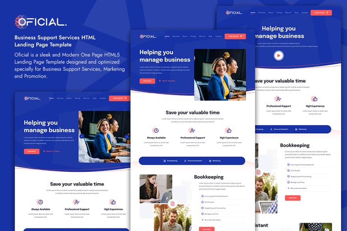 100pic oficial business support services landing page X82GZX2 rjt3vRzt 12 08