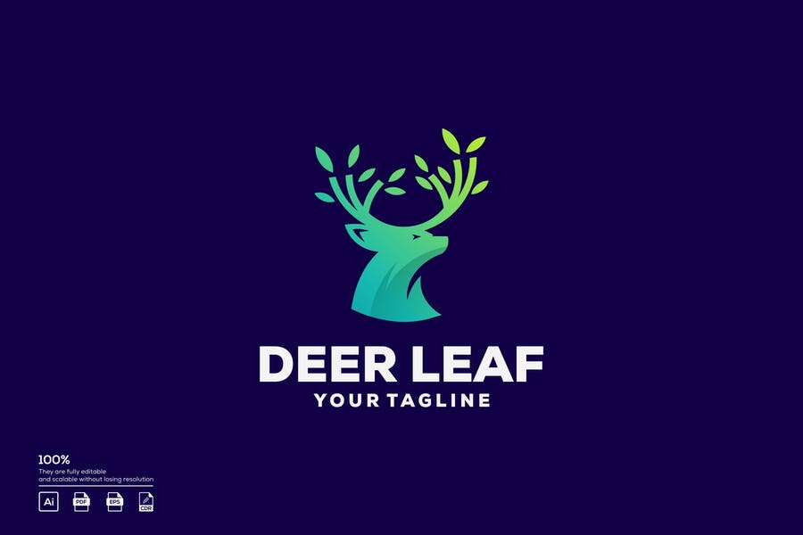 L2164-100pic-deer-leaf-logo-design-DEPNV7E-2020-11-09.zip