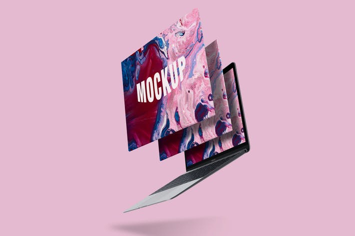 100pic macbook pro screen mockup 3VJNJ9