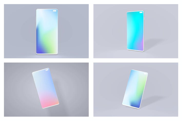100pic samsung s10 android mockup bundle 9AMMXD6