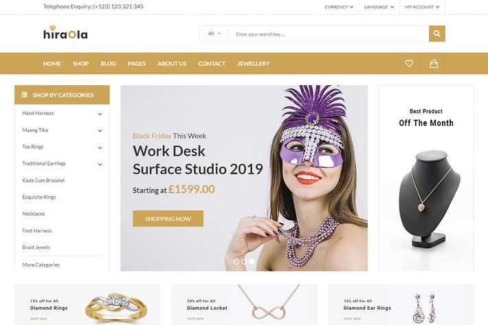 697 site page100pic hiraola jewellery ecommerce bootstrap UBRZ1rqy template 38SGN7Y 2019 10 12