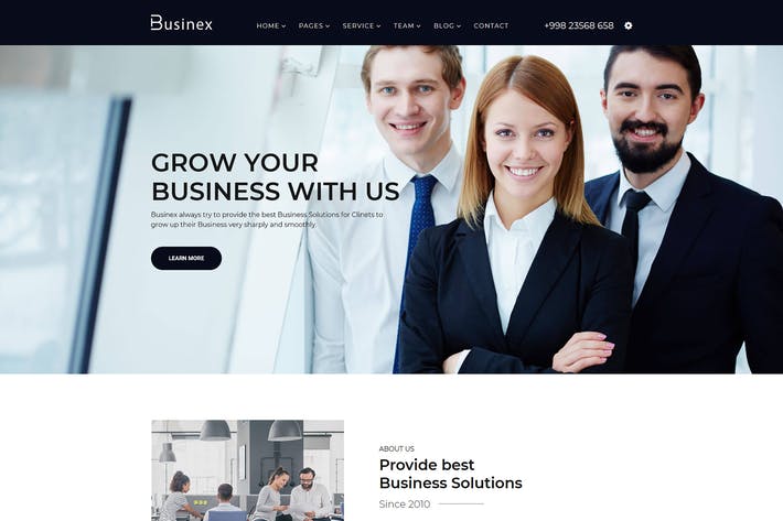 699 site page100pic businex corporate business bootstrap4 template 8TCG4RM phDZpW8z 11 25